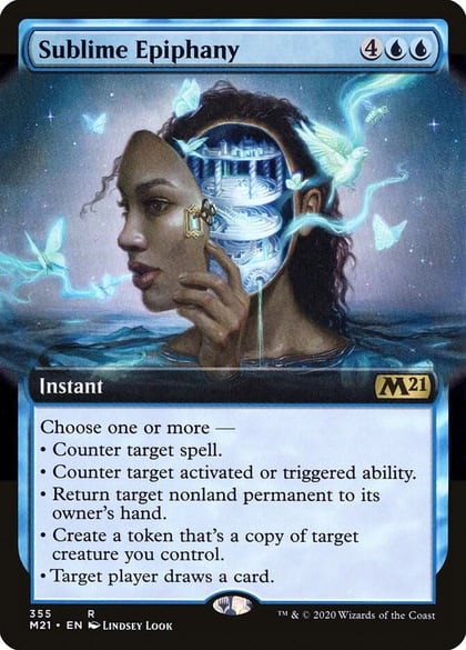 Sublime Epiphany (Extended Art), Core Set 2021 355