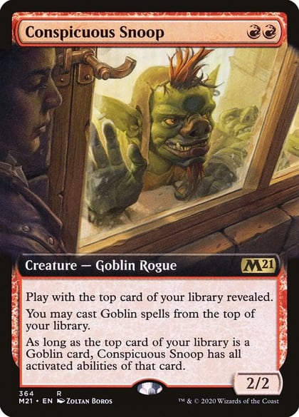 Conspicuous Snoop (Extended Art), Core Set 2021 364