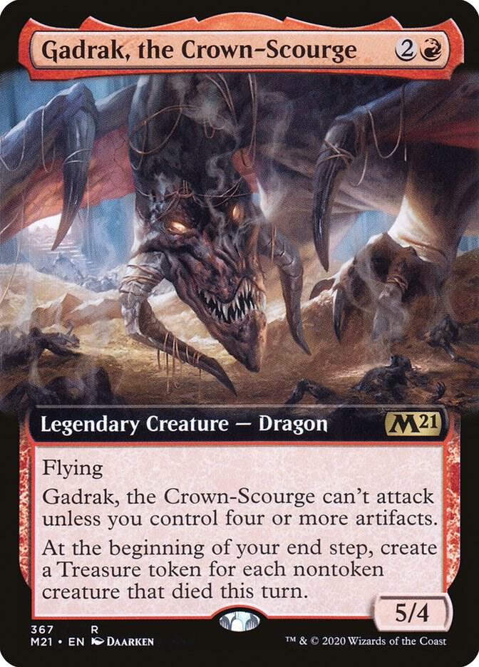 Gadrak, the Crown-Scourge (Extended Art), Core Set 2021 367