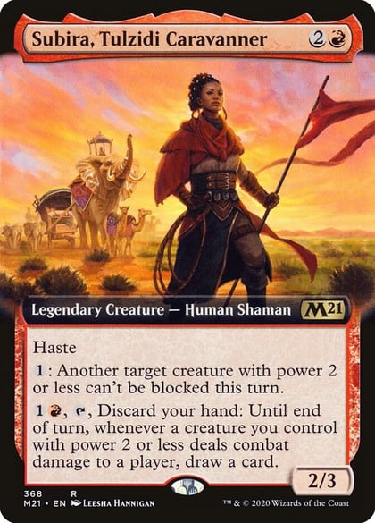 Subira, Tulzidi Caravanner (Extended Art), Core Set 2021 368