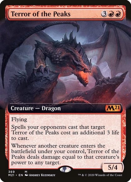 Terror of the Peaks (Extended Art), Core Set 2021 369