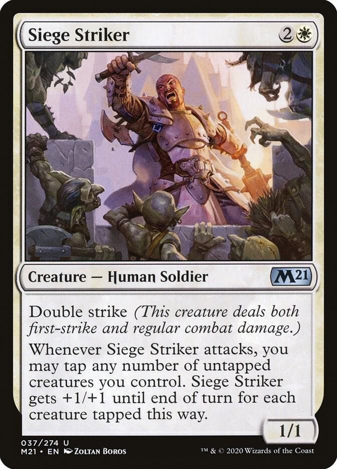 Siege Striker, Core Set 2021 37