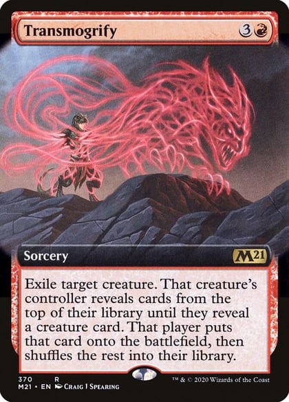 Transmogrify (Extended Art), Core Set 2021 370