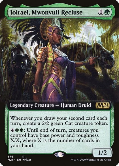 Jolrael, Mwonvuli Recluse (Extended Art), Core Set 2021 376