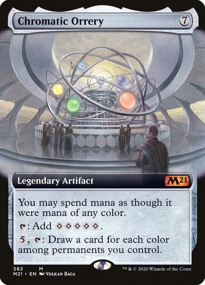 Chromatic Orrery (Extended Art), Core Set 2021 382