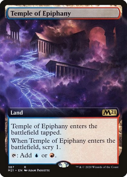Temple of Epiphany (Extended Art), Core Set 2021 387