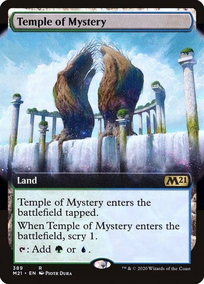Temple of Mystery (Extended Art), Core Set 2021 389
