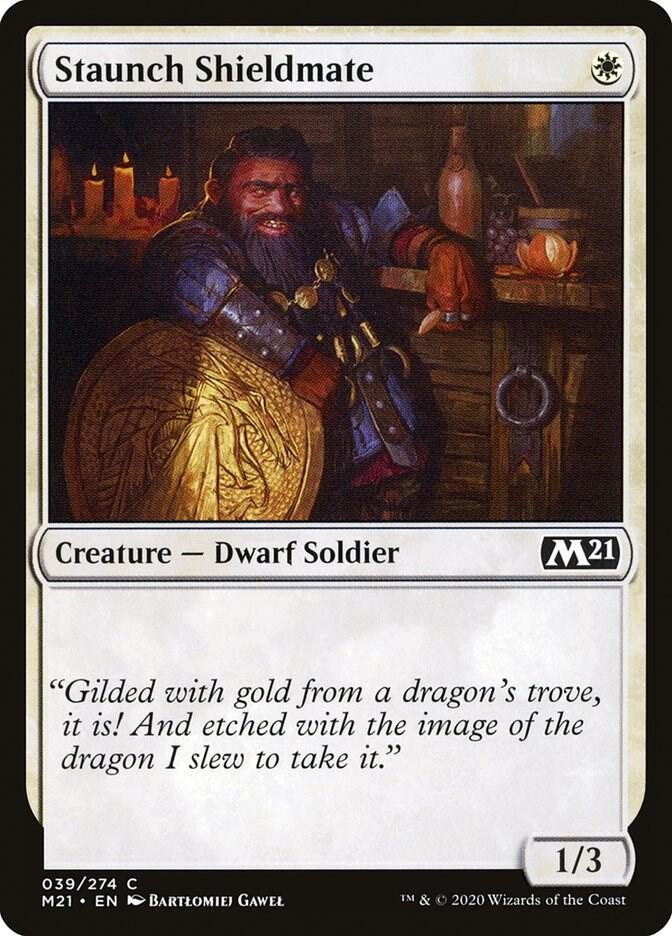 Staunch Shieldmate, Core Set 2021 39