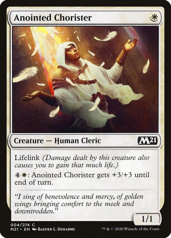 Anointed Chorister, Core Set 2021 4