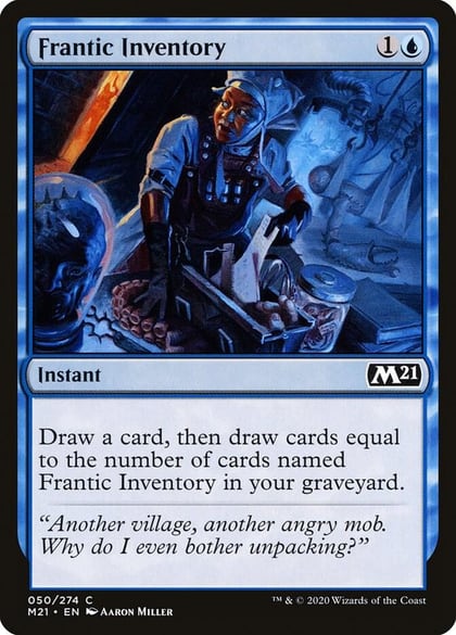 Frantic Inventory, Core Set 2021 50