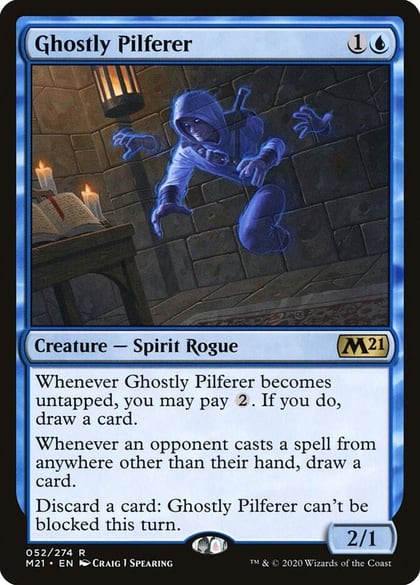 Ghostly Pilferer, Core Set 2021 52