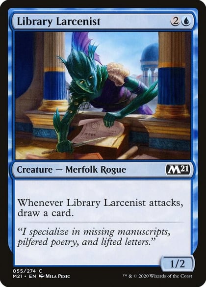 Library Larcenist, Core Set 2021 55