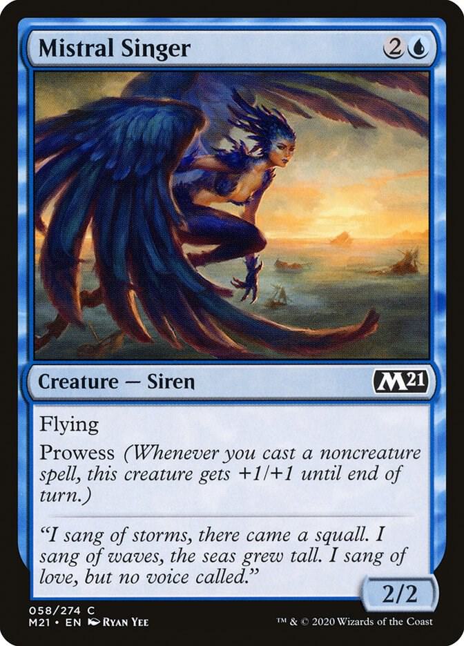 Mistral Singer, Core Set 2021 58