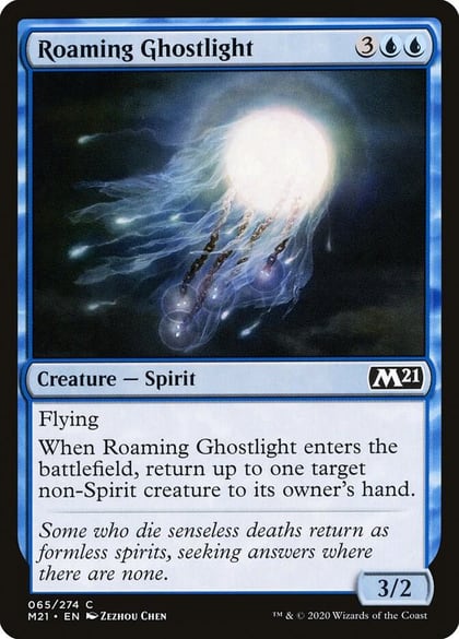 Roaming Ghostlight, Core Set 2021 65