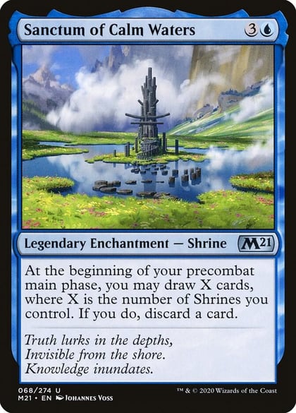 Sanctum of Calm Waters, Core Set 2021 68