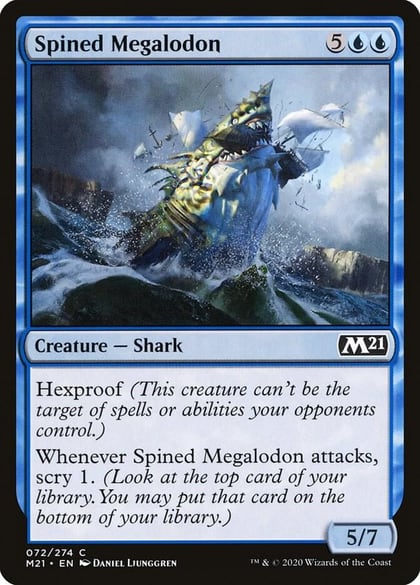 Spined Megalodon, Core Set 2021 72