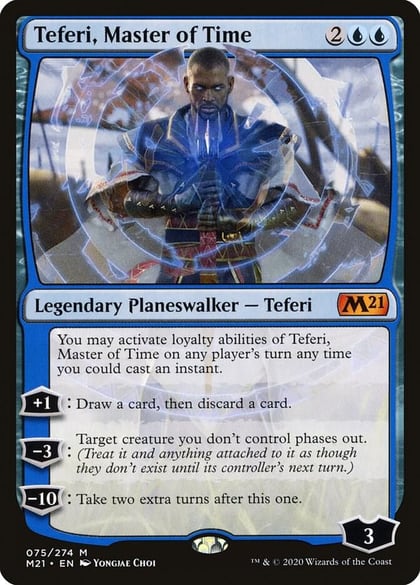 Teferi, Master of Time, Core Set 2021 75