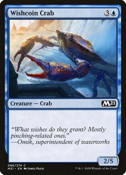 Wishcoin Crab, Core Set 2021 86
