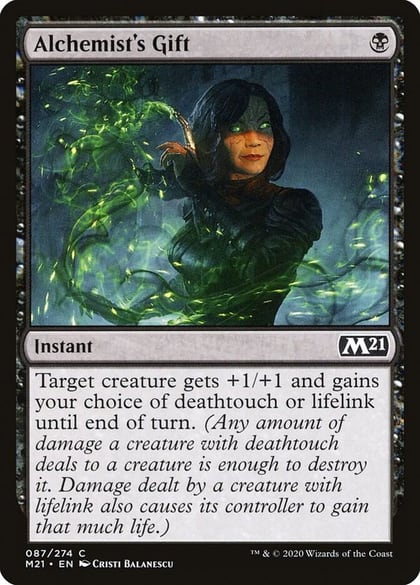 Alchemist's Gift, Core Set 2021 87