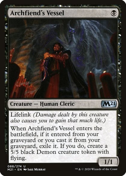 Archfiend's Vessel, Core Set 2021 88