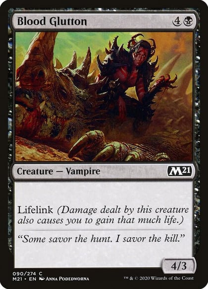 Blood Glutton, Core Set 2021 90