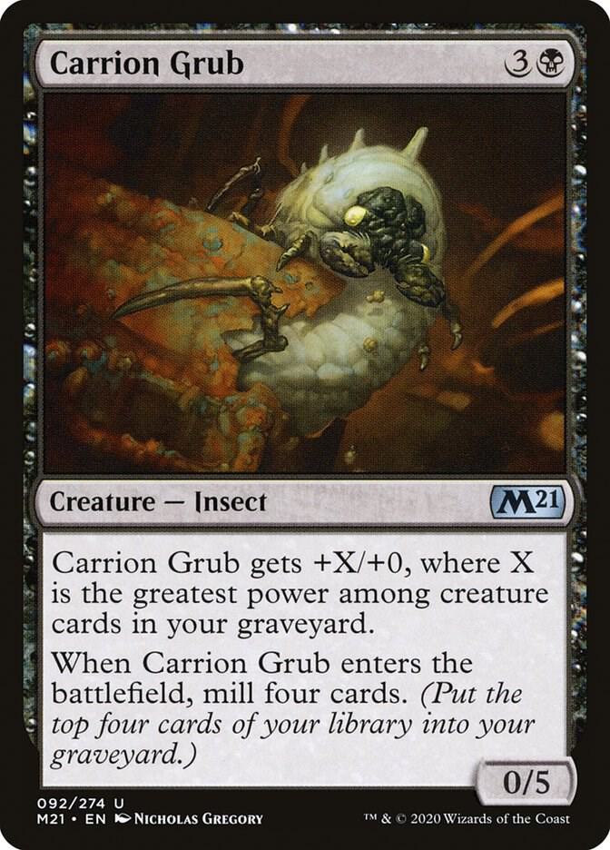 Carrion Grub, Core Set 2021 92