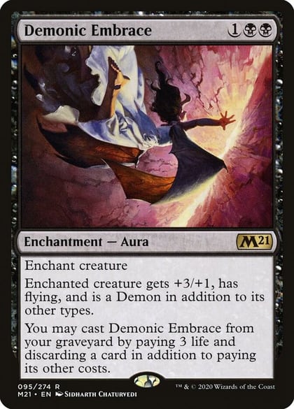 Demonic Embrace, Core Set 2021 95