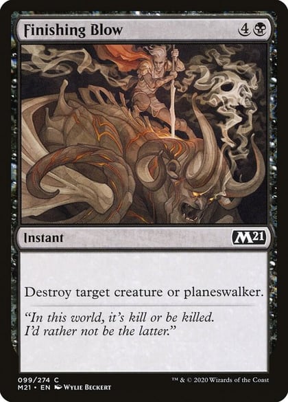 Finishing Blow, Core Set 2021 99