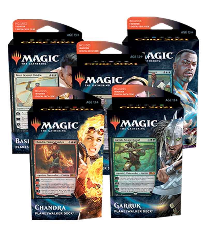 Core Set 2021 - Planeswalker Deck [Set of 5], Core Set 2021 P214817