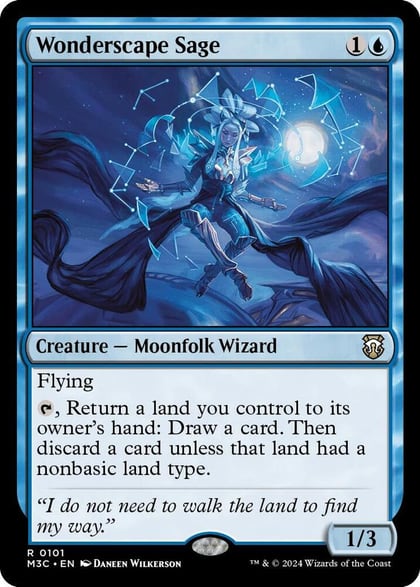 Wonderscape Sage, Commander: Modern Horizons 3 101