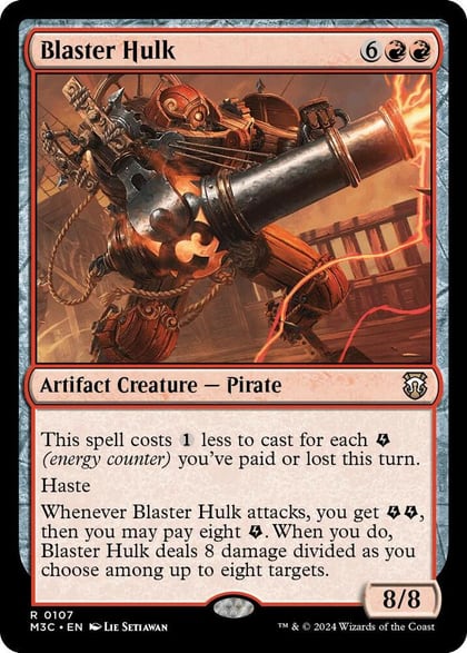 Blaster Hulk, Commander: Modern Horizons 3 107