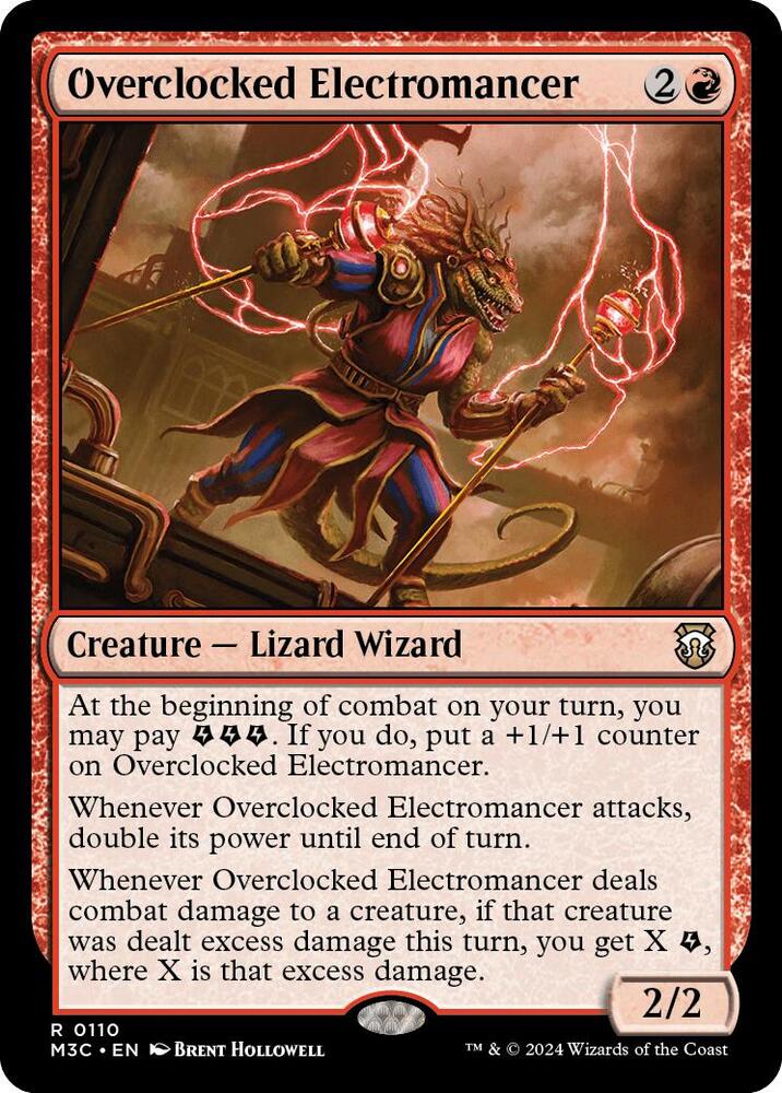 Overclocked Electromancer, Commander: Modern Horizons 3 110