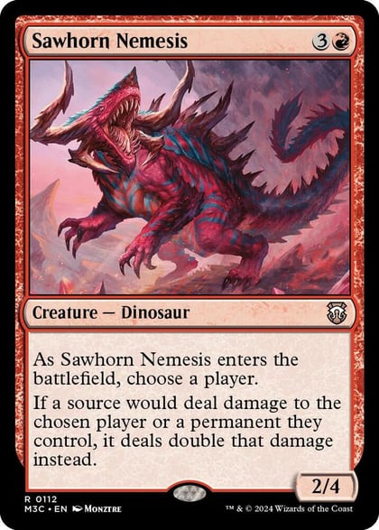 Sawhorn Nemesis, Commander: Modern Horizons 3 112