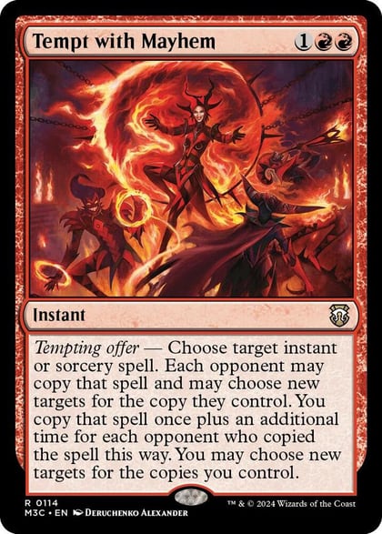 Tempt with Mayhem, Commander: Modern Horizons 3 114