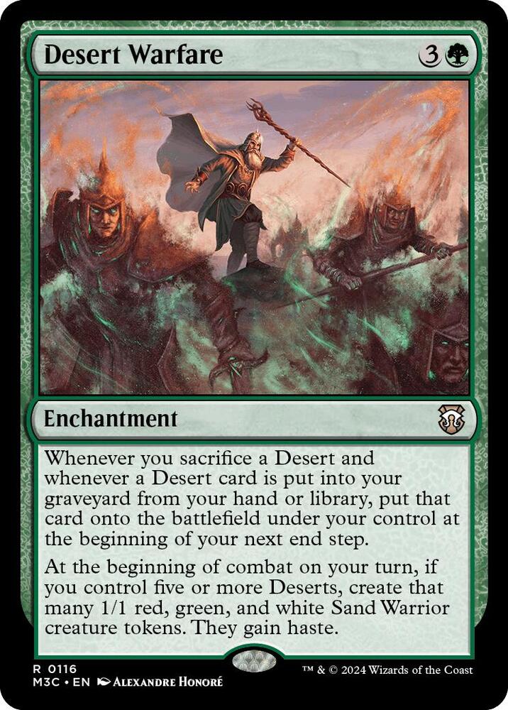 Desert Warfare, Commander: Modern Horizons 3 116