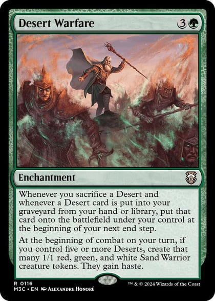 Desert Warfare, Commander: Modern Horizons 3 116