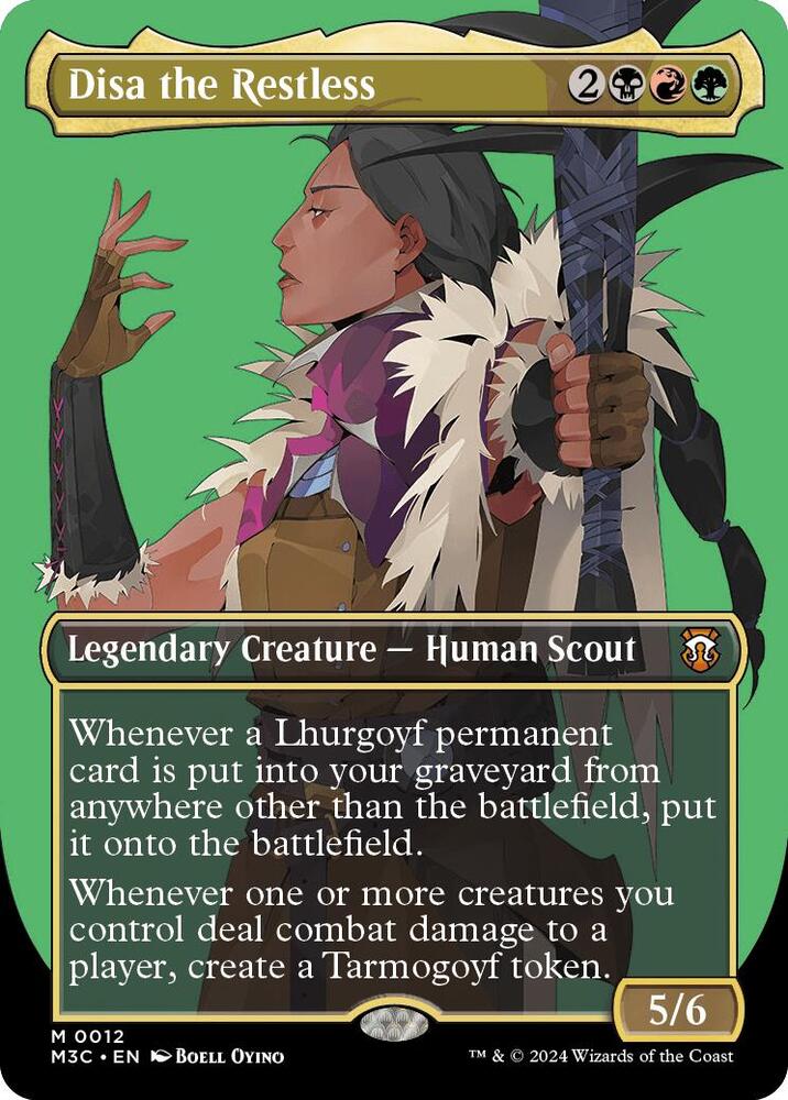 Disa the Restless (Borderless), Commander: Modern Horizons 3 12