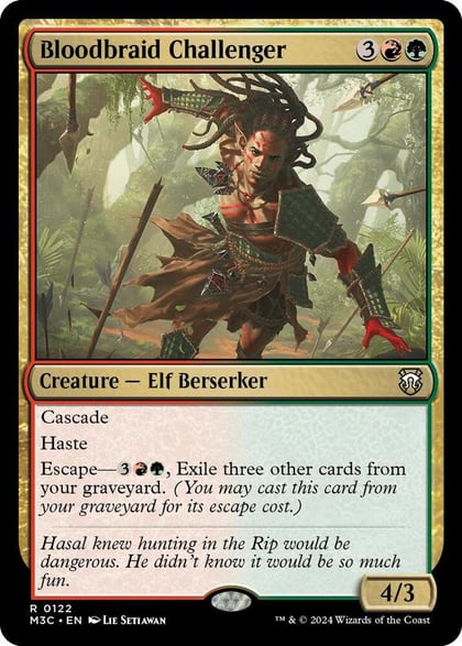 Bloodbraid Challenger, Commander: Modern Horizons 3 122