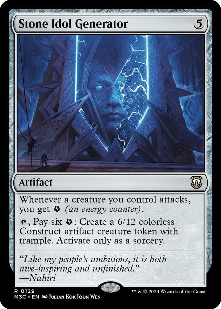 Stone Idol Generator, Commander: Modern Horizons 3 129