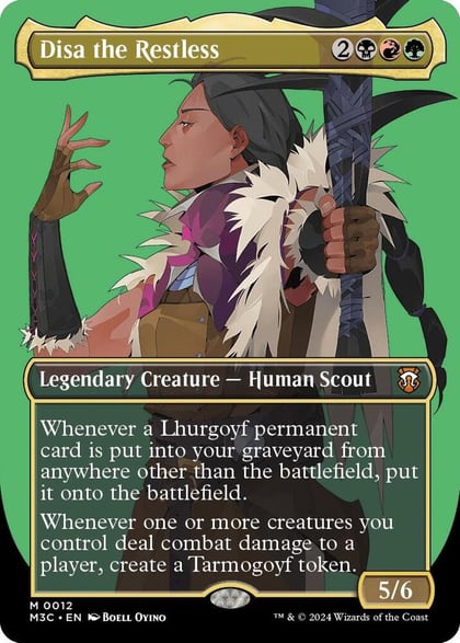 Disa the Restless (Borderless), Commander: Modern Horizons 3 12
