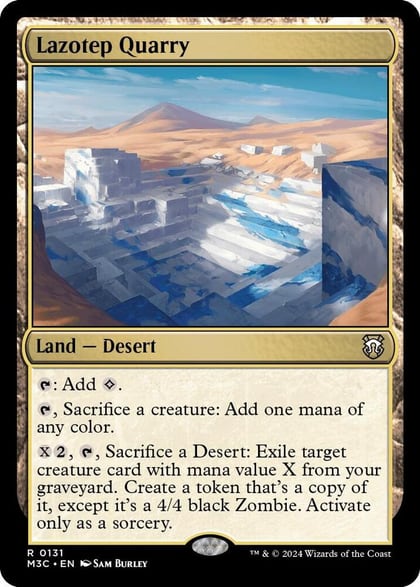 Lazotep Quarry, Commander: Modern Horizons 3 131