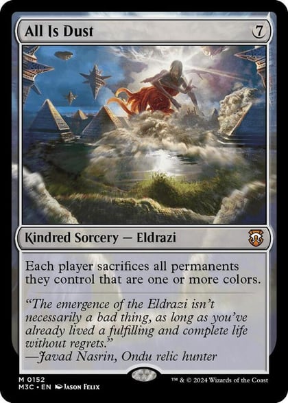 All Is Dust, Commander: Modern Horizons 3 152