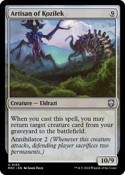 Artisan of Kozilek, Commander: Modern Horizons 3 153