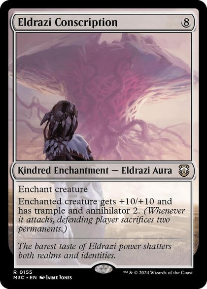 Eldrazi Conscription (Ripple Foil), Commander: Modern Horizons 3 155