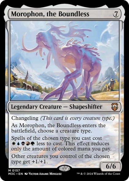 Morophon, the Boundless, Commander: Modern Horizons 3 157