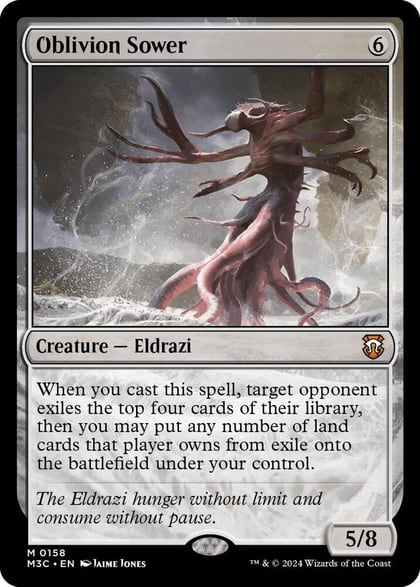 Oblivion Sower, Commander: Modern Horizons 3 158