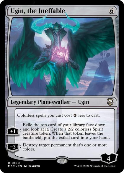 Ugin, the Ineffable (Ripple Foil), Commander: Modern Horizons 3 160