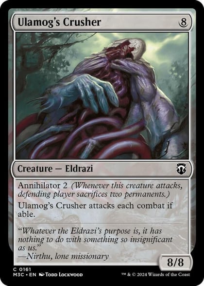 Ulamog's Crusher (Ripple Foil), Commander: Modern Horizons 3 161