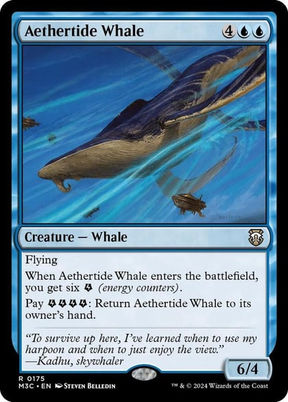 Aethertide Whale, Commander: Modern Horizons 3 175
