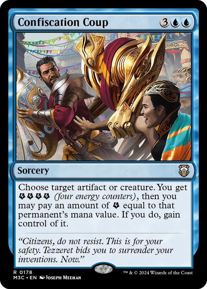 Confiscation Coup, Commander: Modern Horizons 3 178